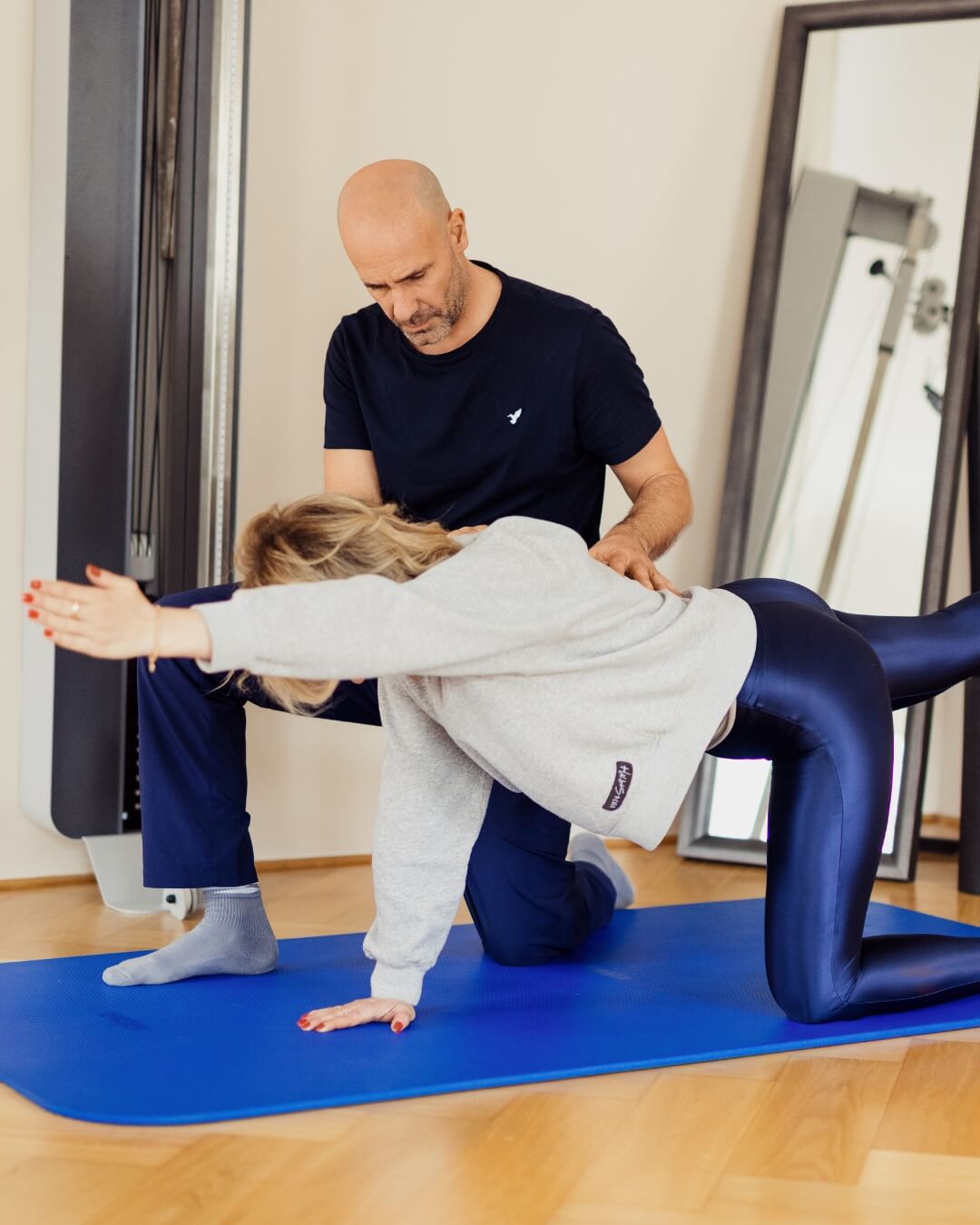 Vierbach Übungen Physiotherapie